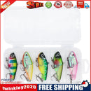 5pcs VIB  Soft Fishing Lures 4.8cm 15g Artificial Bait with Treble Hook