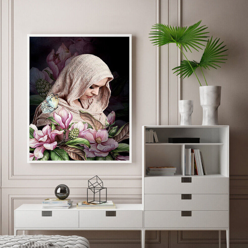 Goddess Oil Paint By Numbers Kit DIY Acrylic Painting on Canvas Frameless Dra