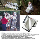 Waterproof 140x210cm emergency survival rescue blanket film thermal curtain