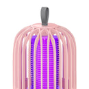 Pest Control Lights LED Bug Trap Mute Luring Mosquito Killer Lamp (Pink) Newly