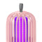 Pest Control Lights LED Bug Trap Mute Luring Mosquito Killer Lamp (Pink) Newly
