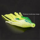 Luminous Bionic Octopus Fishing Lures 20cm Artificial Soft Bait (Green)