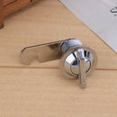 Zinc Keyless Mailbox Boat Door Cabinet Toolbox Hand Screw Cam Lock(25mm) Newly