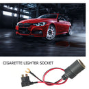 #A DC 12-24V Car Cigarette Lighter Cable Fuse Charger Socket Plug Connector Adap