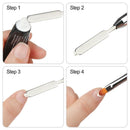 Stick Brush Nail Art Brushes UV Gel Extension Builder Flower Painting Pen