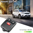 3 Button Remote Car Key Fob Case Replacement Shell for Ford Ranger F150 F250