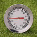 Stainless Steel Barbecue Grill Thermometer Oven Temp Gauge Outdoor Camping Tool