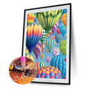 5D DIY Full Drill Diamond Painting Air Balloon Cross Stitch Embroidery Kit Gift