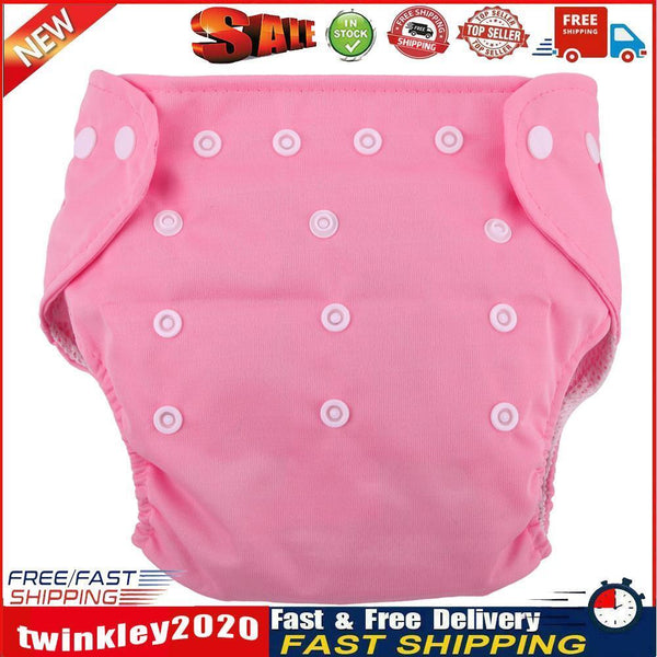 Reusable Infant Diapers Grid Soft Covers Washable Size Adjustable Newly
