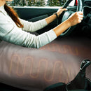 Electric Car Blanket Heated Fleece Travel Throw with Timer (Grey) Newly