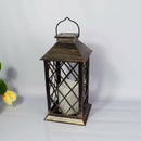 Waterproof LED Solar Powered Hanging Candles Lantern Lights Garden Outdoor Lamps