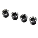 MUQZI 4pcs Folding Bicycle Screw Bolt M10 V Brake Stem Fixing Bolts (Black)