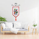 Christmas Banner Pendant 14CT Stamped Cross Stitch Needlework Set (021) Newly