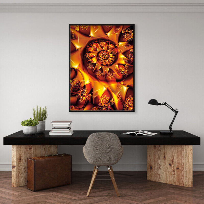 5D Abstract Diamond Painting Special Shape Rhinestone Drill