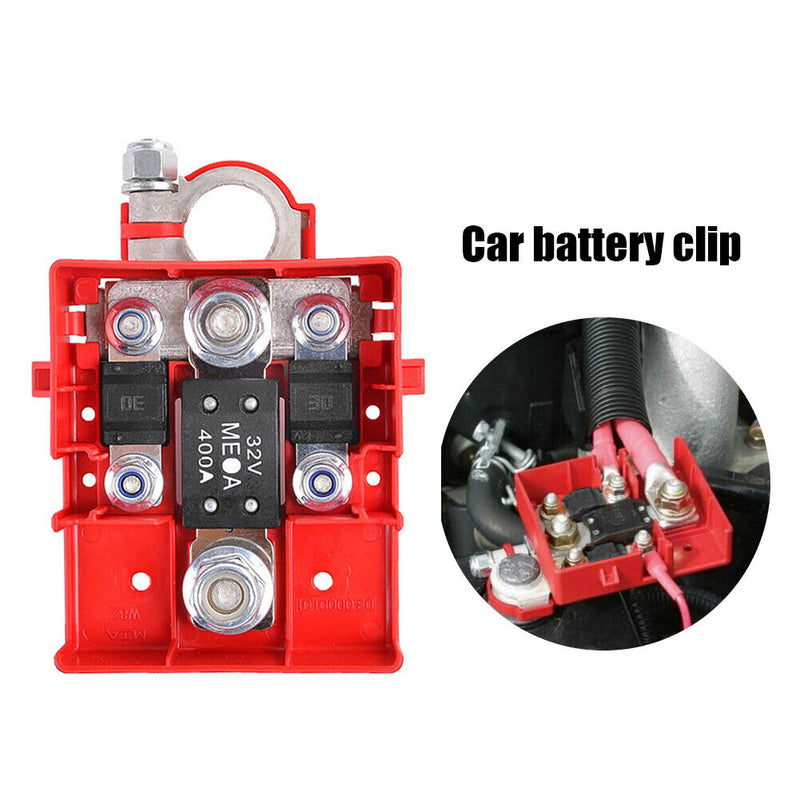 Universal 32V 400A Pile Head Battery Connector Quick Release Terminal Clip Newly