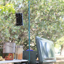 Outdoor Camping Portable Folding Lamp Bracket Pole Tent Hanging Lantern Holders