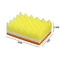 1xSponge Brush Dish Washing Cleaning Kitchen Pad Soap R0U2 Tool U1O4 L8X6