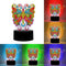 Butterfly DIY Diamond Painting LED Light Embroidery Night Lamp Home Decor Newly