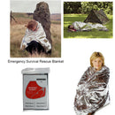 Outdoor Water Proof Emergency Rescue Blanket Foil Curtain (160x210cm) Newly