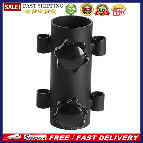 Outdoor Camping Pole Fixer Canopy Rod Fixing Tube Windproof Hiking Accessor