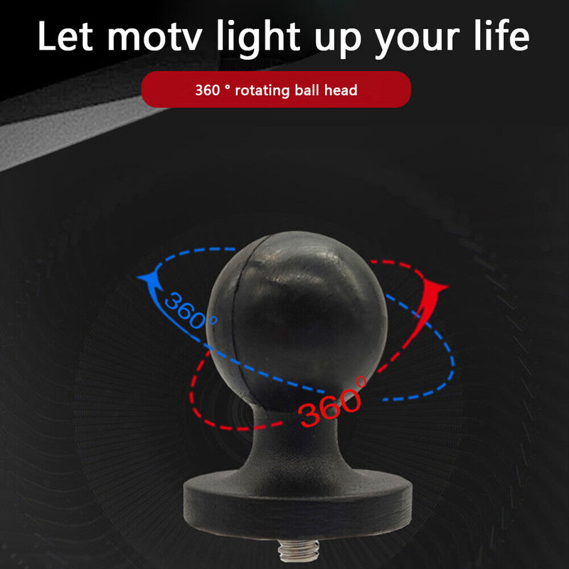 25mm 1"" Ball Adapter with 1/4"" Threaded Bolt for Action Camera Phone