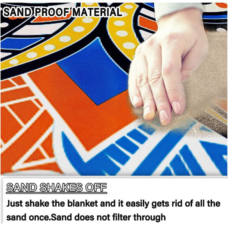 Waterproof Beach Blanket Portable Outdoor Hiking Picnic Camping Playing Mat