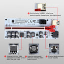 VER012 Max PCI-E Riser PCI Express 1x 16x Adapter PC Extension Cable (Red)