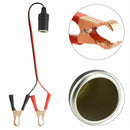 Adapter Crocodile Clip Female Socket to Battery Car Cigarette Lighter Alligator
