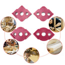 #A 4pcs/Set Trimming Radius R Plate Jig R5 R10 R15 R20 R25 R30 R35 R40 Locator