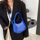 Women Solid Color Corduroy Shoulder Bag Female Casual Zipper Small Phone Pouch