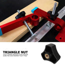 M6 Triangular Nut Threaded Rivet for Woodworking Router Table T-Track Chute