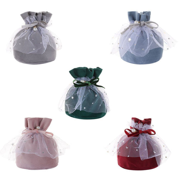 Drawstring Jewelry Organizer Easter Cookies Bags Candy Bags Sachet Pouch