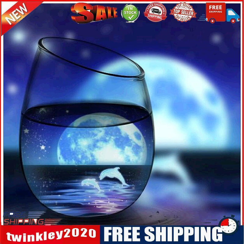 5D DIY Full Round Drill Diamond Painting Fantasy Cup Cross Stitch (jh391)