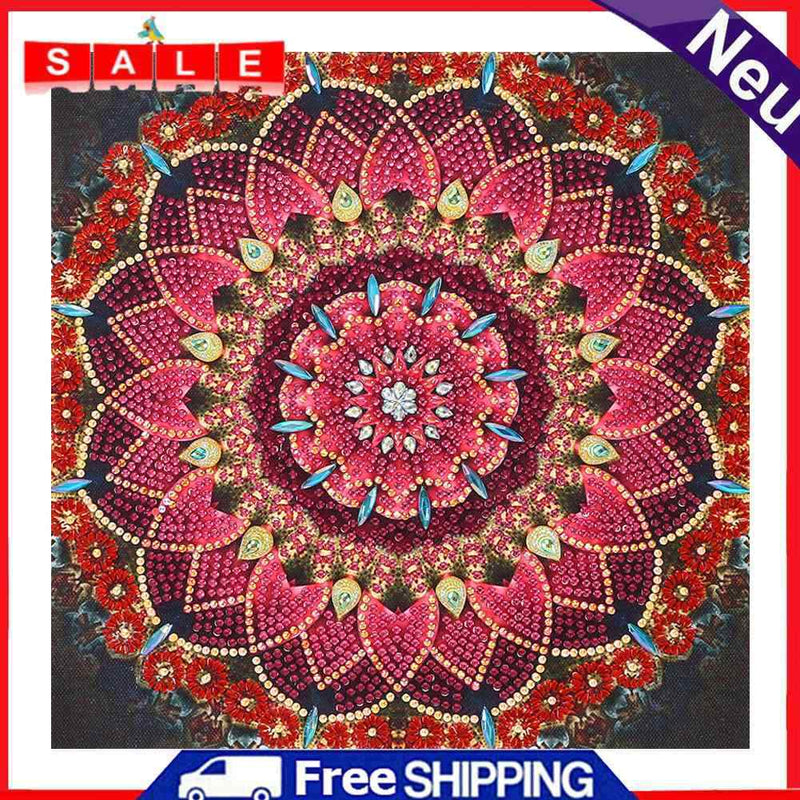 DIY Diamond Painting Kit Part Special Shape Rhinestone Mosaic Mandala Drawing