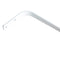 Iron Wall Hanging Basket Flower Pot Planter Lantern Hanger Hook (White)