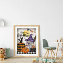 Handmade Halloween Goblin 5D DIY Full Round Drill Drawing Kit Diamond Painting