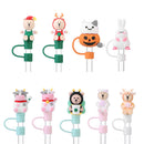 Cup Accessories Straw Tips Cover Silicone Straw Plug Drinking Dust Cap
