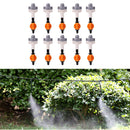 10pcs Atomizing Nozzle Sprinkler Garden Irrigation Dripper Sprayer (B)
