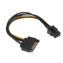Blue PCI-E Express 1x to 16x Riser Card 6Pin USB 3.0 Cable for BTC Miner