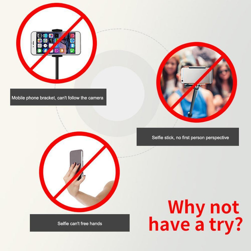 10PCS Phone Holder Collar Bracket Hands Free Hang Neck Video Selfie Stand