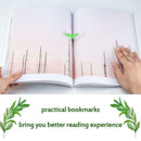 Silicone Bookmark Green Grass Sprout Buds Indentifier Page Books Marker A U N5P0