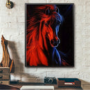 5D DIY Full Round Diamond Painting Horse Rhinestone Embroidery Wall Art Crafts
