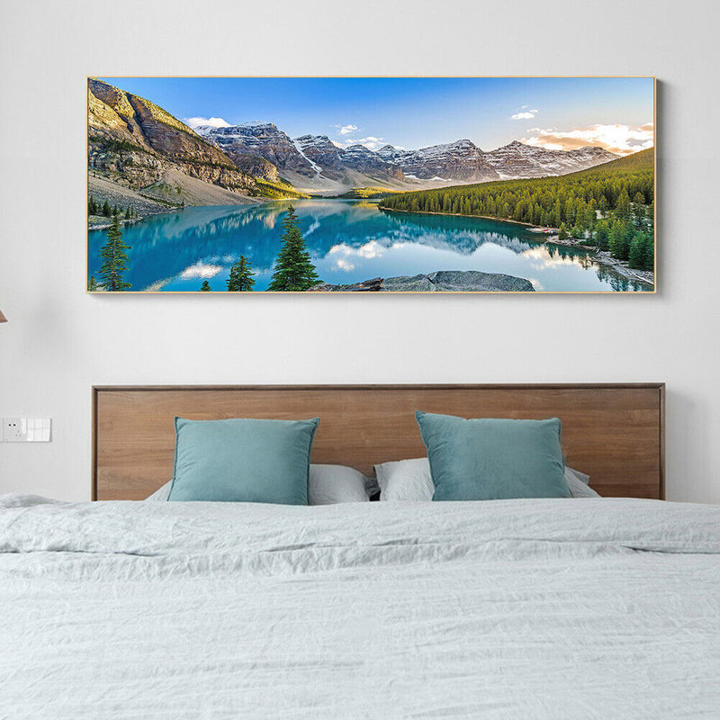 DIY Diamond Painting Full Round Mountain Scenery Embroidery Cross Stitch De