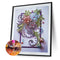 5D DIY Diamond Painted Special Shaped Diamond Flower Series PH035 Newly