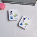 Lens Container Cartoon Lenses Case Astronaut Contact Lens Box Soaking Storage