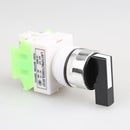 2pcs ON/OFF/ON Rotary Three Position Selector Car Switch Makes Ignition LAY37