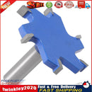 6 Tooth Lengthening T-shaped Wood Tenon Woodworking Milling Cutter (12mm) Newly