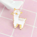 Cute Cartoon Animal Brooch Badge for Women Men Jacket Enamel Pins (Style 4)
