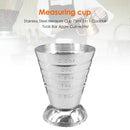 ml/oz/Tbsp 75ml Stainless Steel Measure Cup Cocktail Tool Bar Mixed Drink J