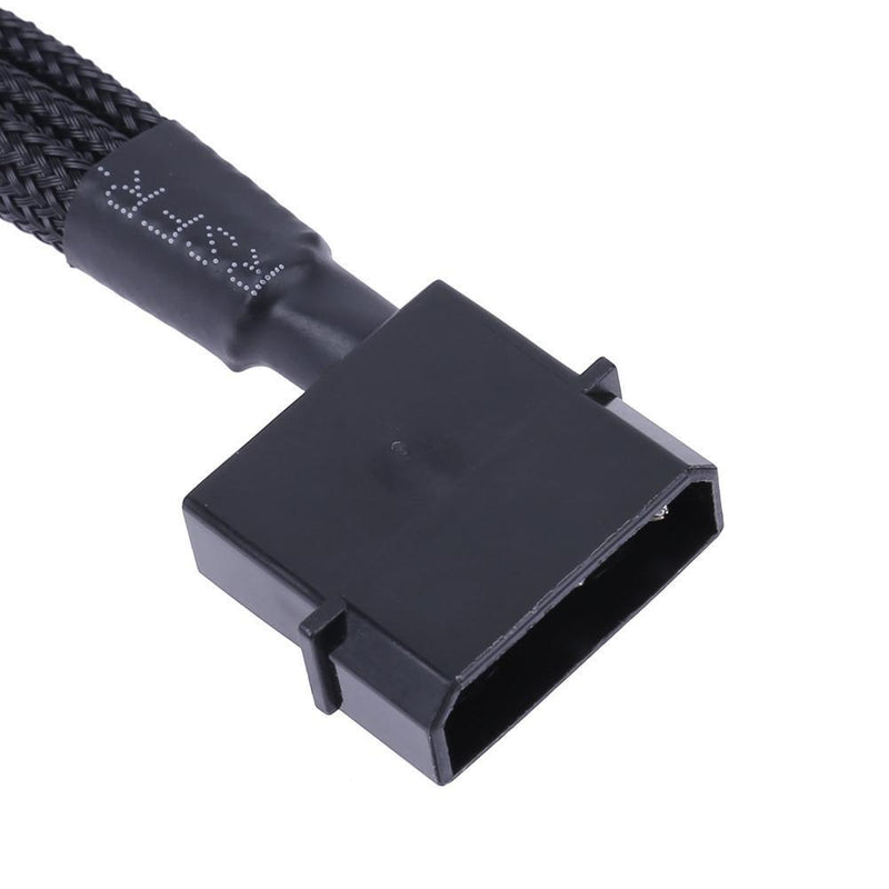 4pin IDE Molex to 3-Port 3Pin/4Pin Cooler Cooling Fan Splitter Power Cable